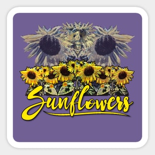 Sunflowers Sticker